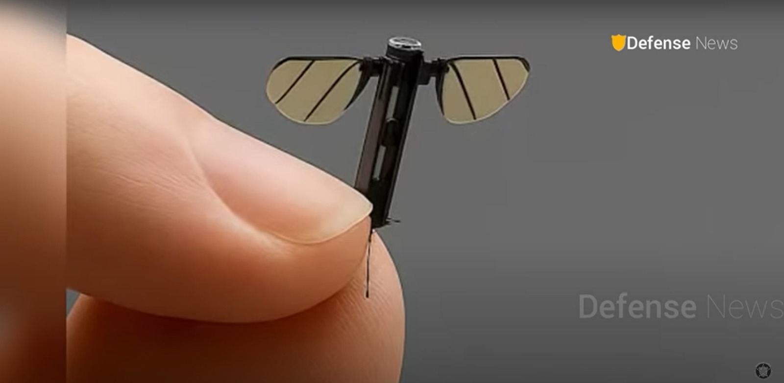 Chiny ujawniają drona Mosquito zasilanego przez AI, foto: screen YT Defence news