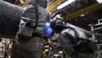 Prace na statku układającym rurociąg Lorelay na Morzu Północnym, Holandia, 18 lipca 2025 r. Rurociąg do transportu CO2 na potrzeby systemu transportu i składowania CO2 Portos. EPA/JEROEN JUMELET