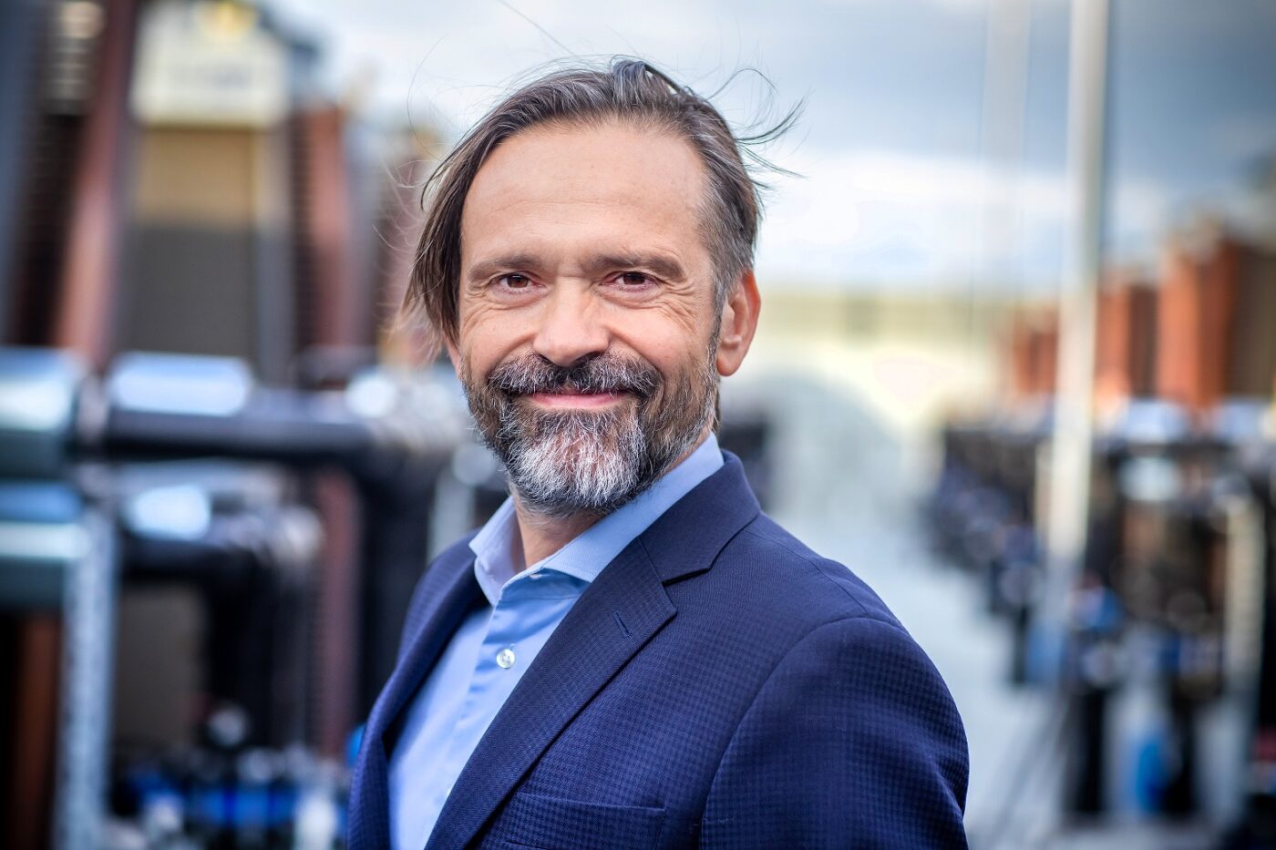 Adam Ponichtera, dyrektor polskiego oddziału Data4. Fot. Data 4