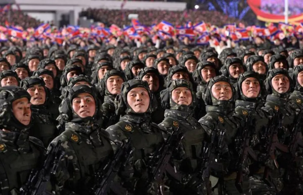 Północnokoreańska armia. Fot. PAP/EPA/KCNA