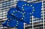 flagi Unii Europejskiej, Fot. PAP/Radek Pietruszka