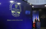 Logo Narodowego Banku Polskiego Fot. PAP/Albert Zawada