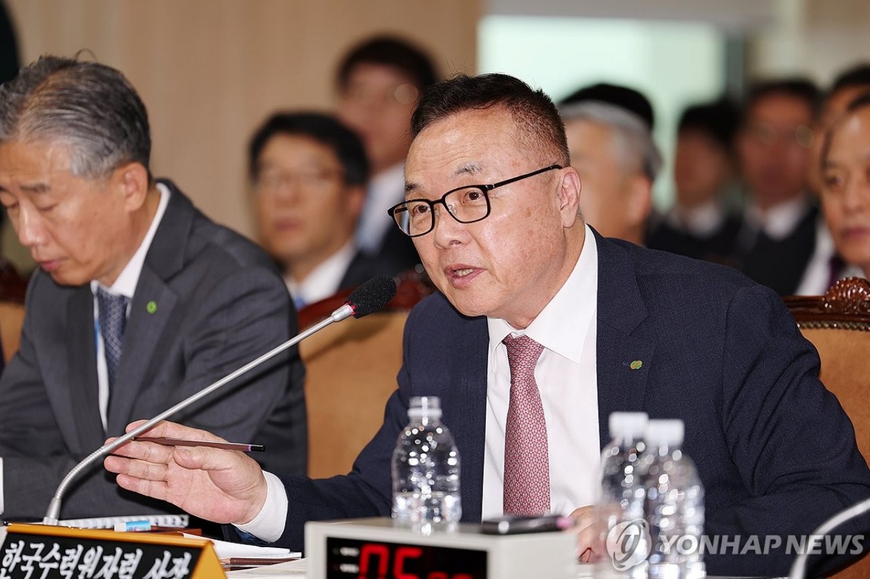 Prezes KHNP Whang Joo-ho. Fot. Yonhap News