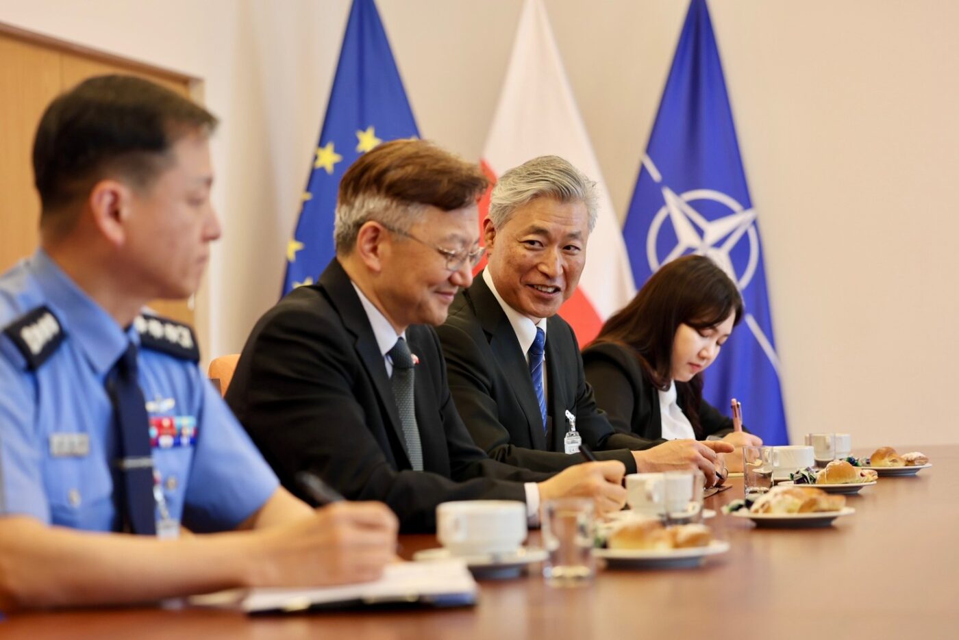 Spotkanie z nowym ambasadorem Republiki Korei w Polsce, J.E. Jun Jolu Tae. Fot. Ministerstwo Obrony Narodowej.