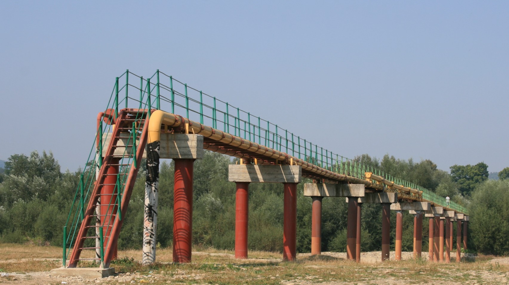 Rurociąg Przyjaźń. Źródło: Wikimedia