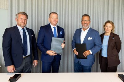 Robert Soszyński, Michał Furman, Magdalena Dziewguć. Grupa Orlen podpisała porozumienie z Google Cloud, foto Orlen