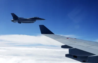 F-16. Fot. PAP/EPA/SEBASTIEN NOGIER