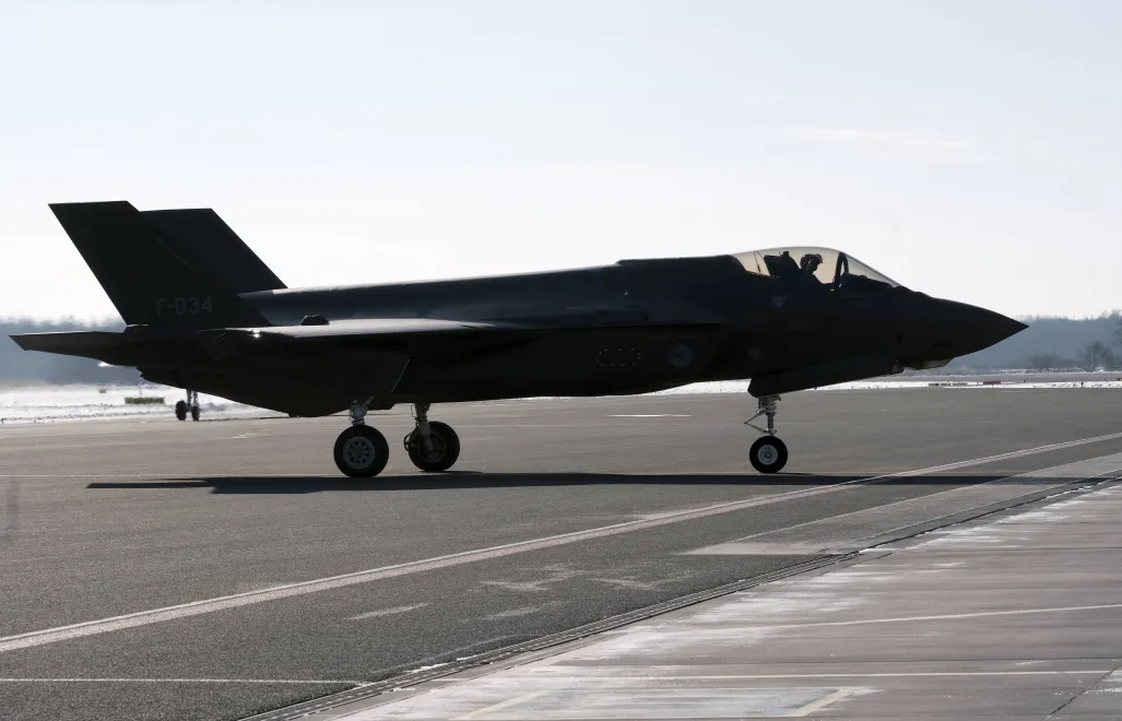 Myśliwiec F-35. Fot. EPA/VALDA KALNINA