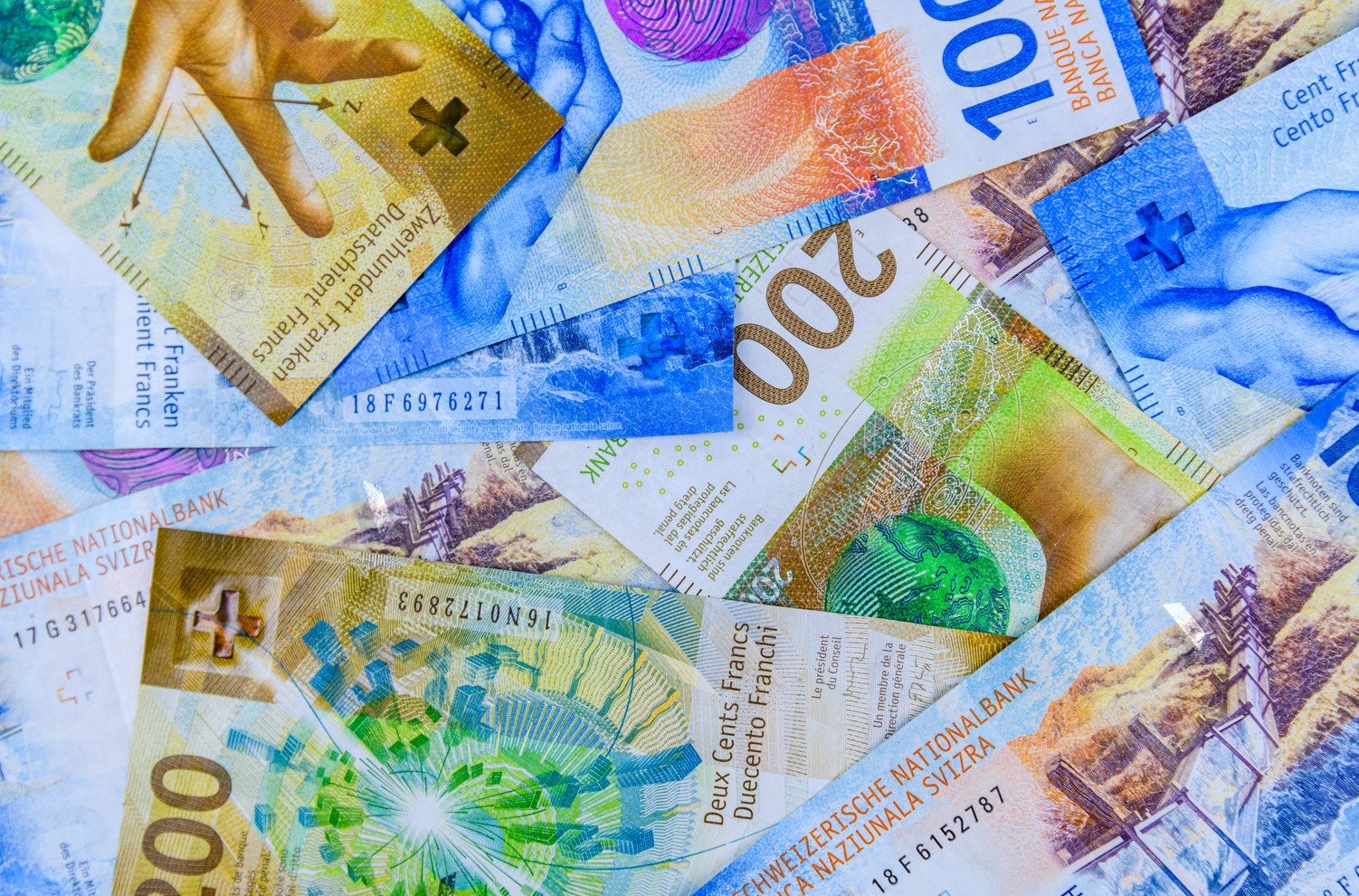 Frank szwajcarski. Źródło: Freepik