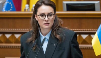 Premier Ukrainy Julija Swyrydenko. Fot. Heute