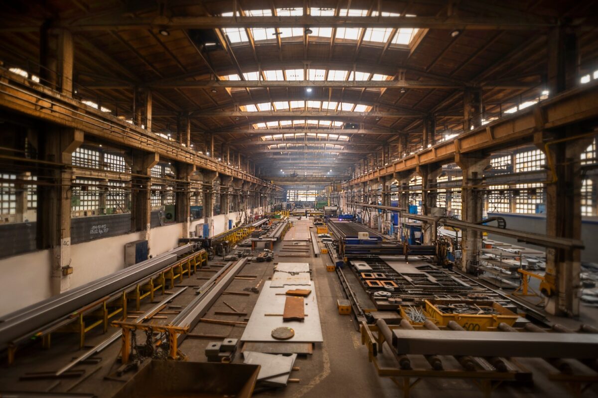 Hala produkcyjna Famak w Kluczborku. Fot. Famak